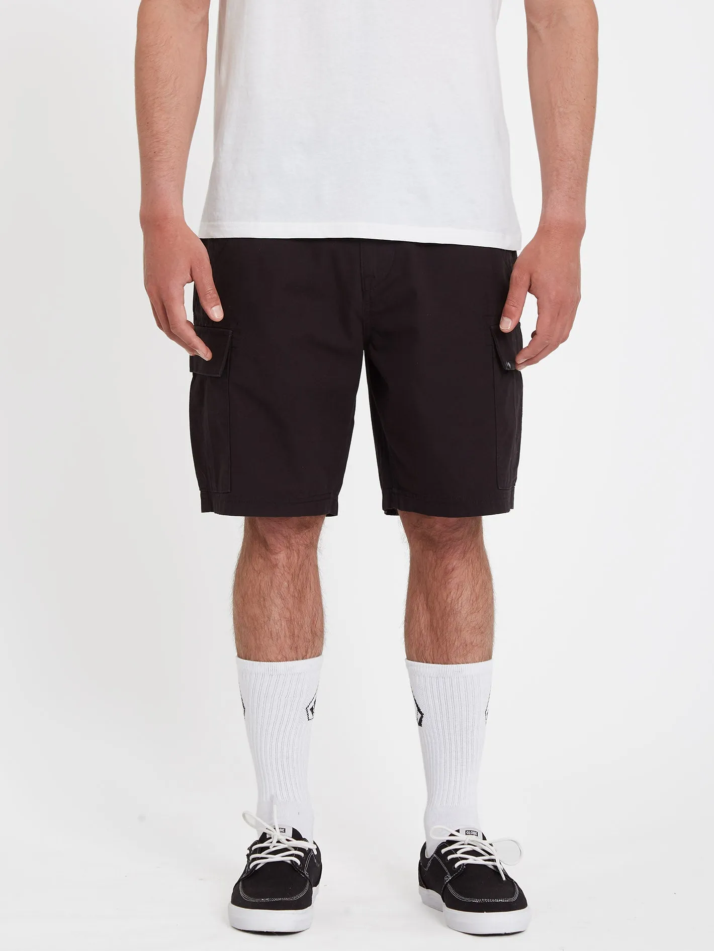 March Cargo Shorts - BLACK