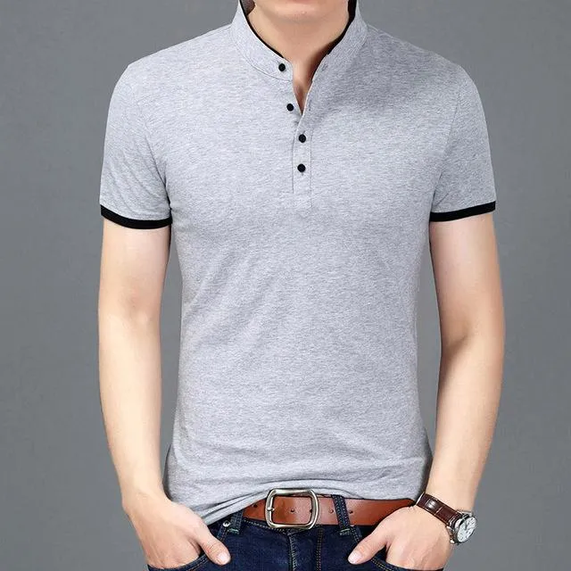 West Louis™ Casual Polo Shirts